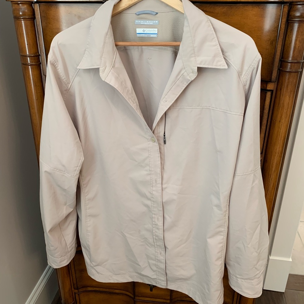 Columbia long-sleeved  shirt with sun protection